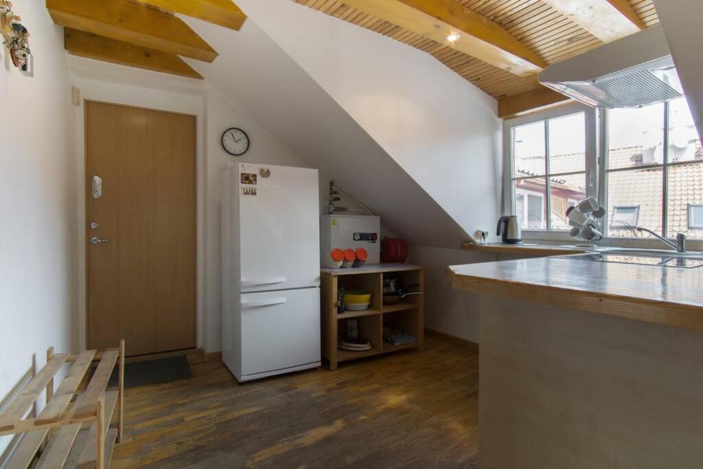 Private Sauna & 4 Bedrooms Old Town Rooftop Apartment VNO Eksteriør billede