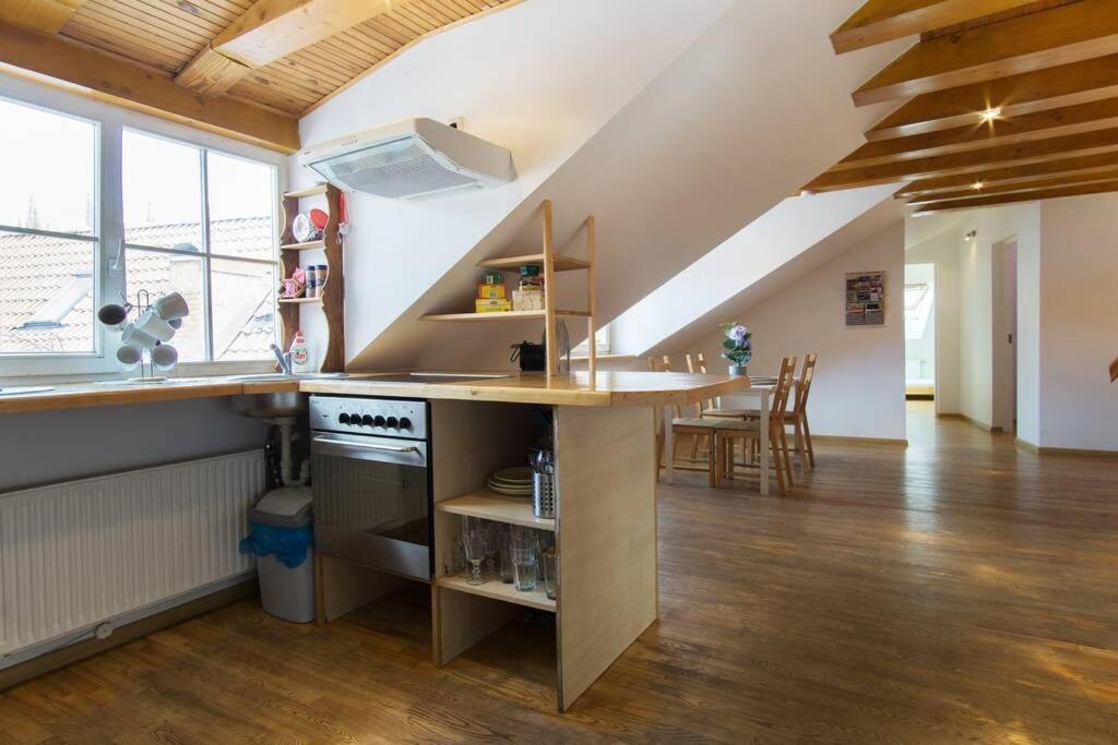 Private Sauna & 4 Bedrooms Old Town Rooftop Apartment VNO Eksteriør billede