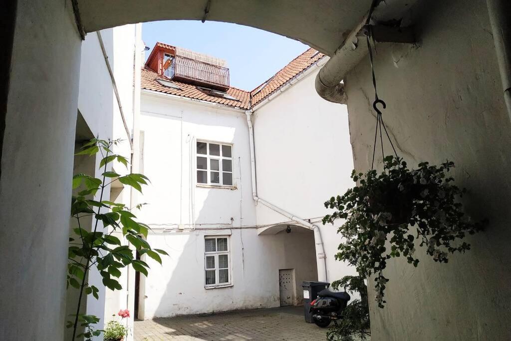 Private Sauna & 4 Bedrooms Old Town Rooftop Apartment VNO Eksteriør billede