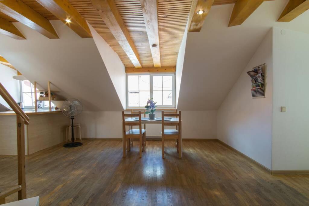 Private Sauna & 4 Bedrooms Old Town Rooftop Apartment VNO Eksteriør billede